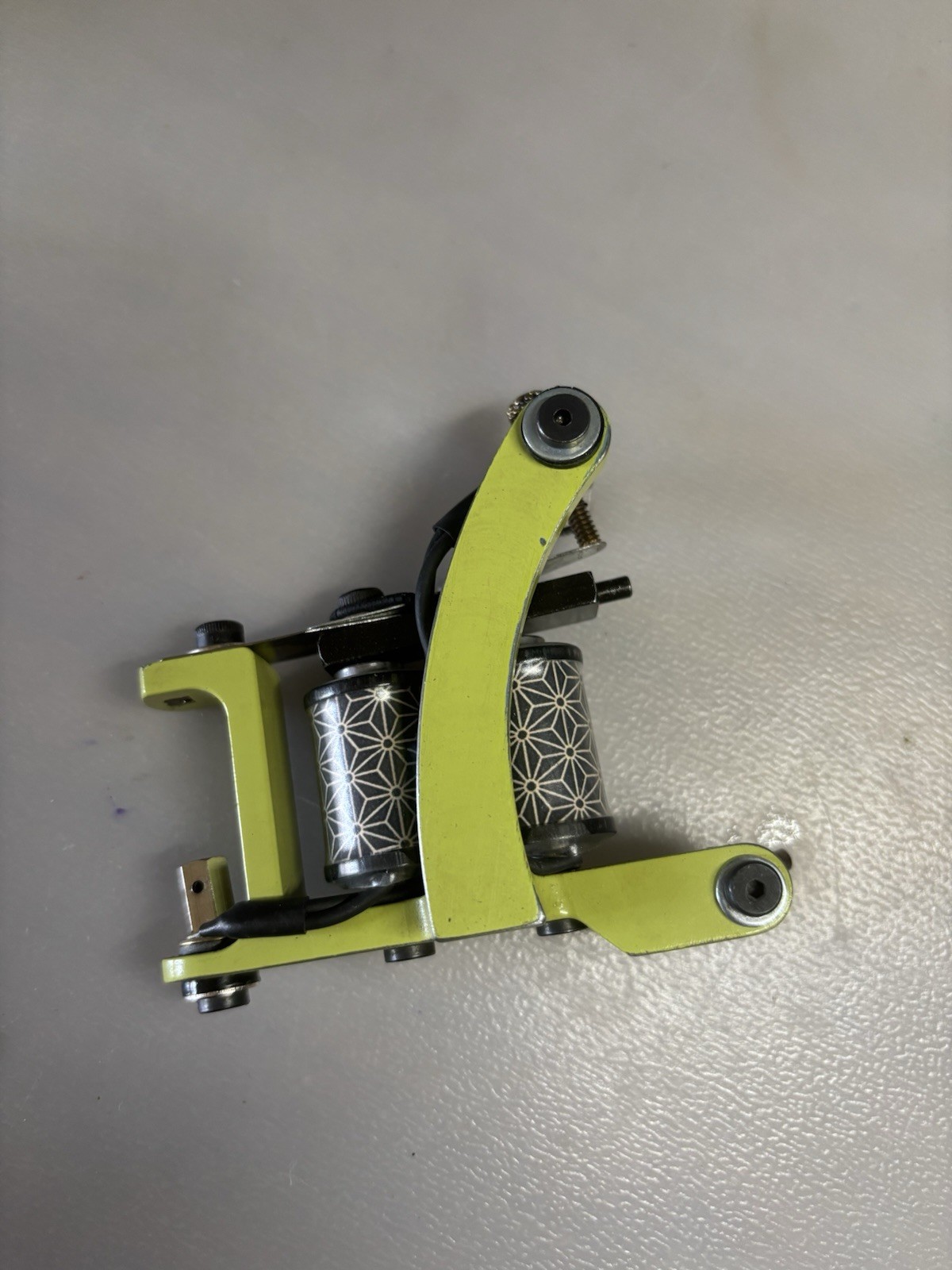 M.Pike & M.Metaxa Bulldog Style Shader Packer Handcrafted Tattoo Machine USA New