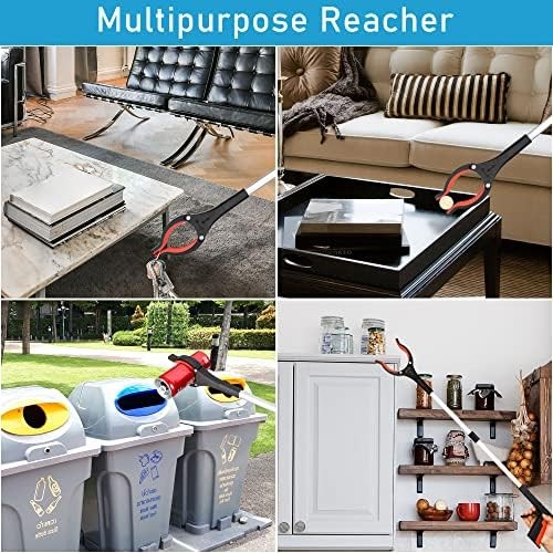 32″ Grabber Reacher Tool for Elderly Lightweight Trash Picker