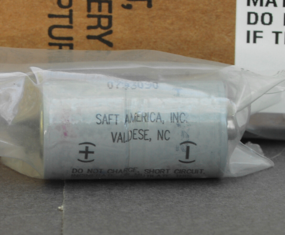Saft Military Grade 6V Battery Non-Rechargeable Lithium LI-MN02 BA-5372/U