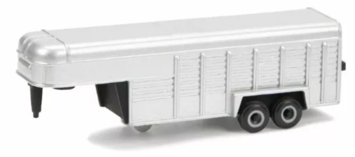 1/64 Collect N Play Ag Livestock Trailer 5th Wheel, - ZFN46593