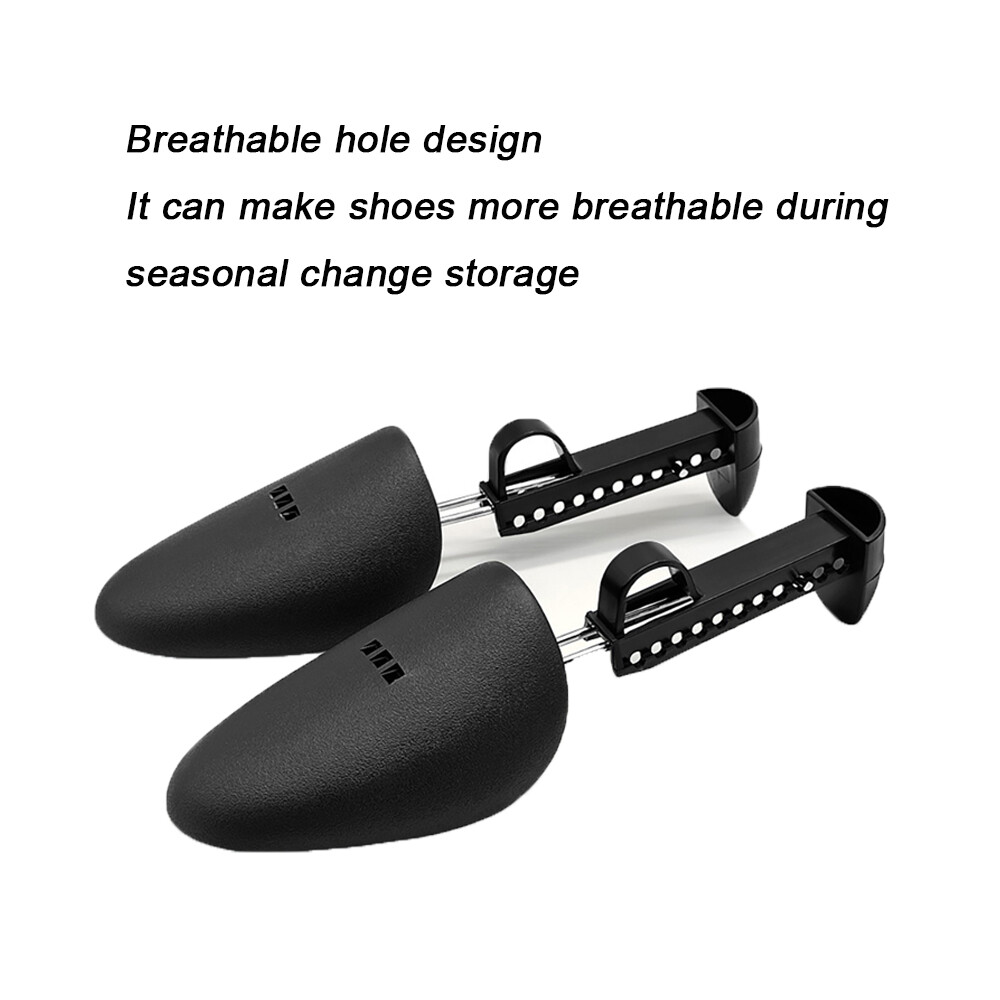 Portable Adjustable Plastic Shoe Tree Stretcher Shaper Keeper Expander Men Women