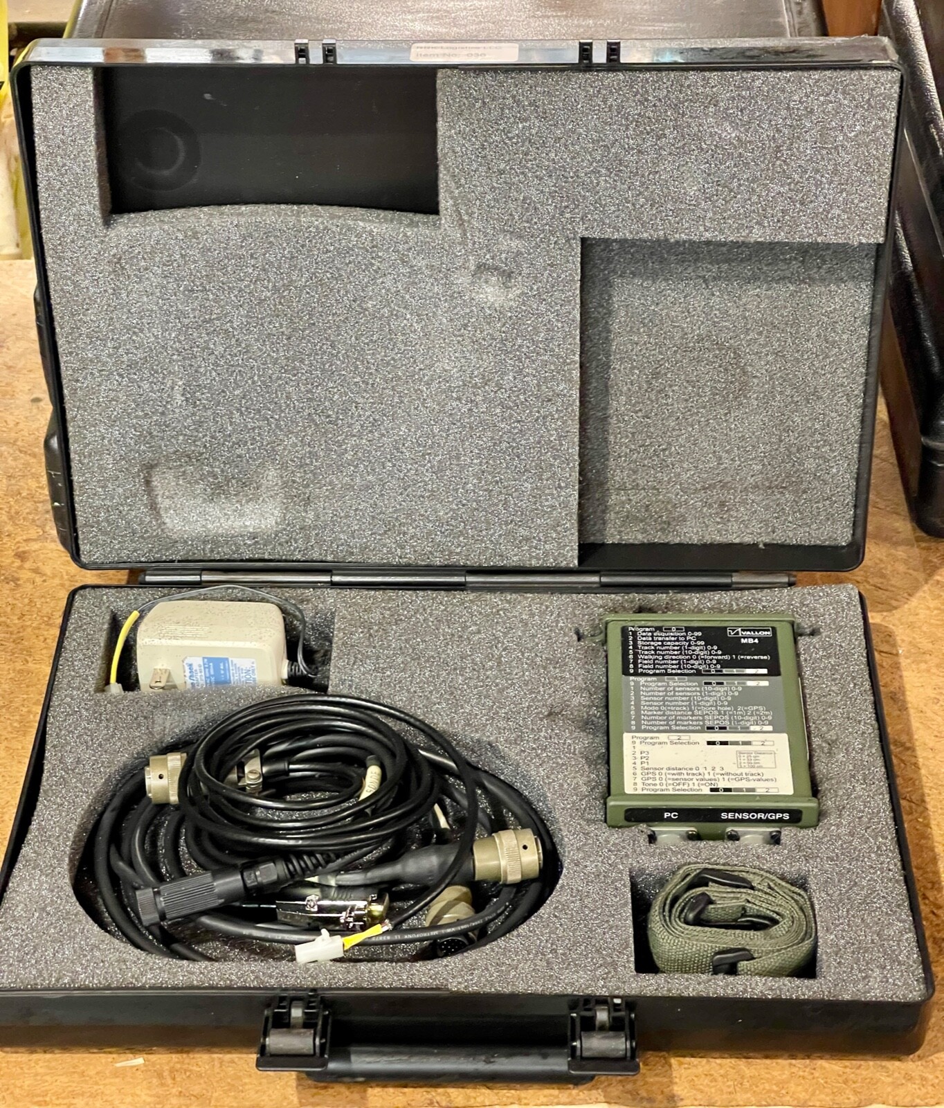 Vallon MB4 Data Logger Metal Military Mine Detection