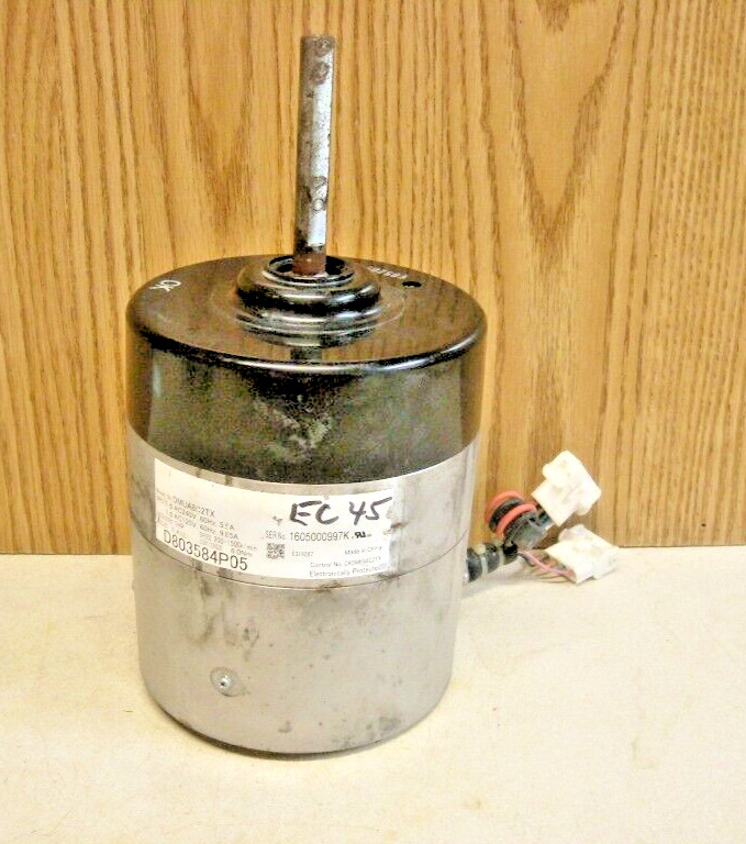 EC45- 1 HP ECM  MOTOR DMUA8C2TX, D803584P05 w/ CONTROL MODULE CKDMUA8C2TXC+E