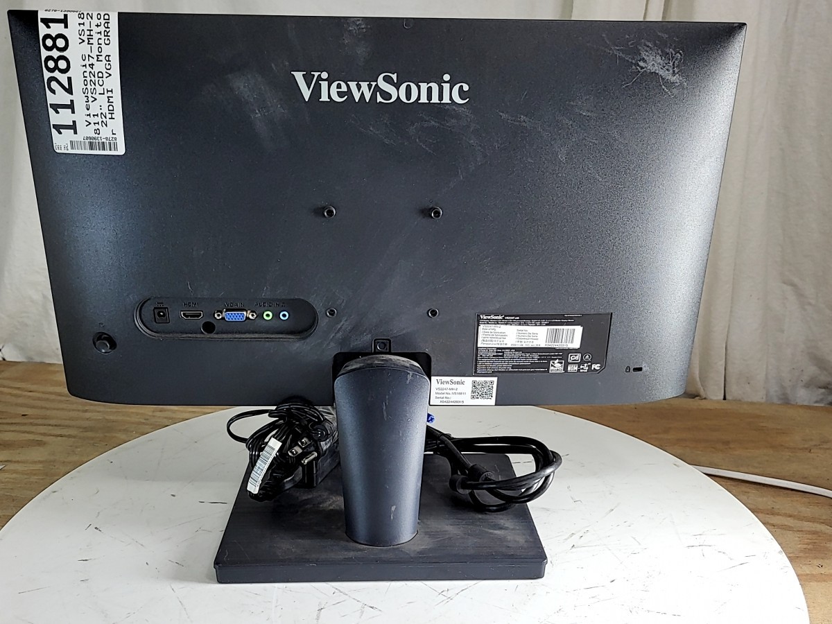 ViewSonic VS18811 VS2247-MH-2 22" LCD Monitor HDMI VGA GRADE B