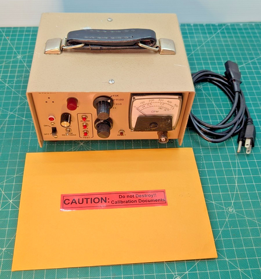 1x Ludlum Model 177 Bench Top Counter, Tested, NIST traceable, 1 Year Guaranteed