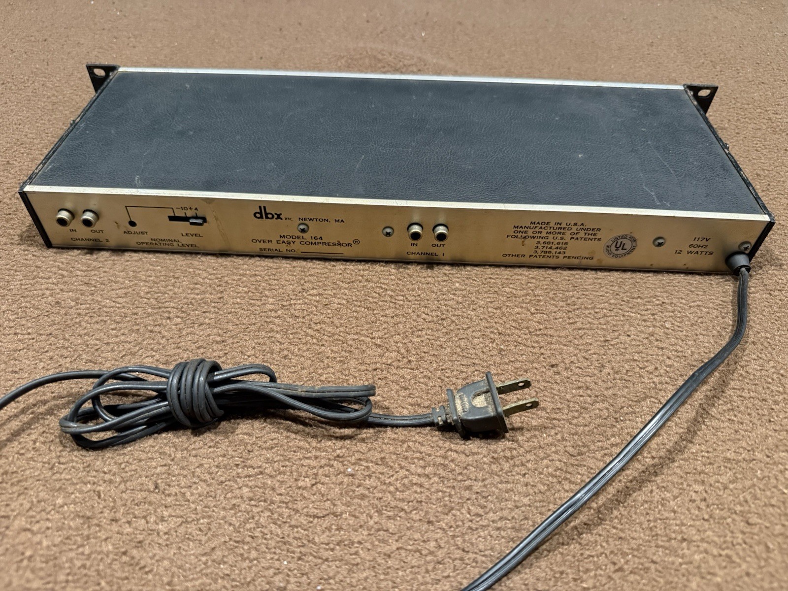 DBX 164 Over Easy Compressor