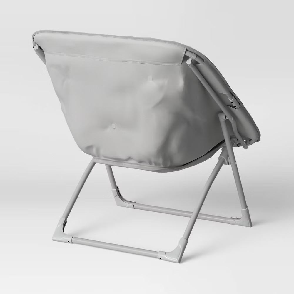 Folding Dish Chair Gray - Pillowfort