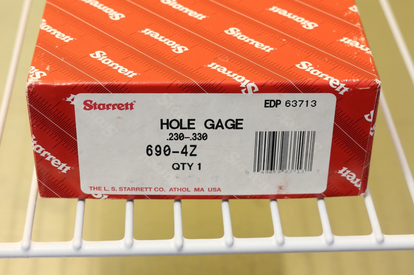 Starrett 690-4Z Hole Gauge Dial Bore Gage 0.230-0.330” / 0.001"