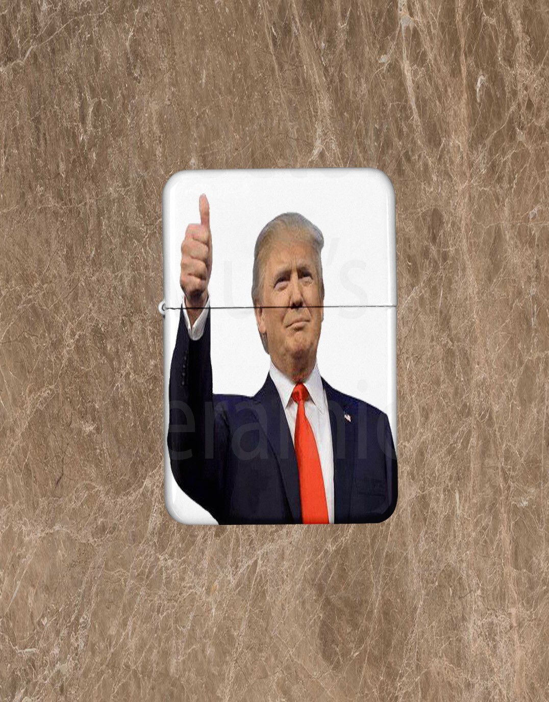 President Donald J Trump Thumbs Up   Lighter