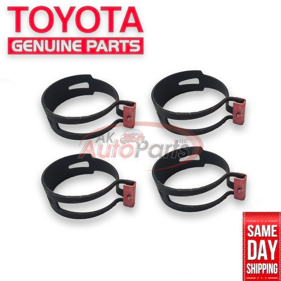 08 - 14 SCION XD RADIATOR COOLANT HOSE PIPE CLAMP QTY 4 OEM NEW