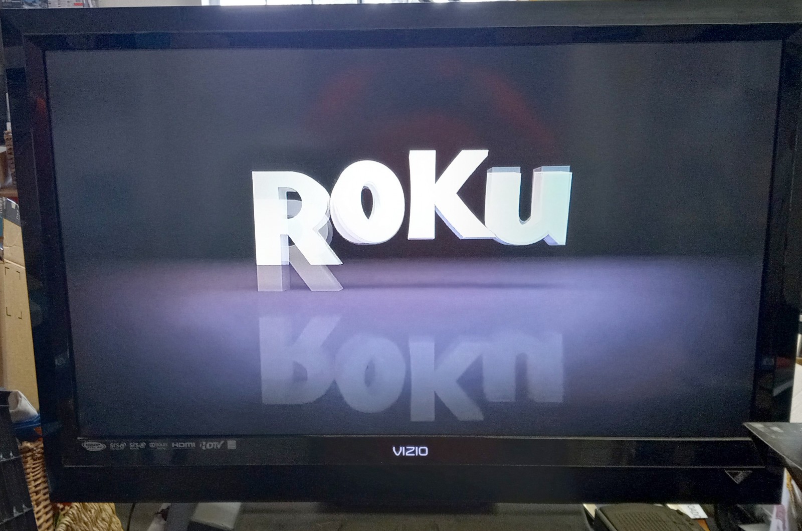 Roku 3900X Media Streaming Device HDMI Cable Power Cable no remote