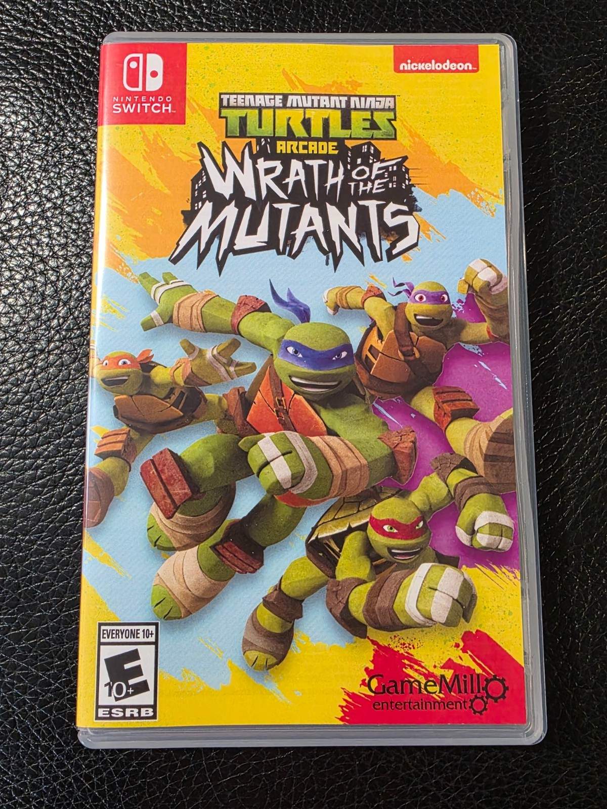 Replacement Case (NO GAME) Nintendo Switch TMNT Arcade Wrath of the Mutants