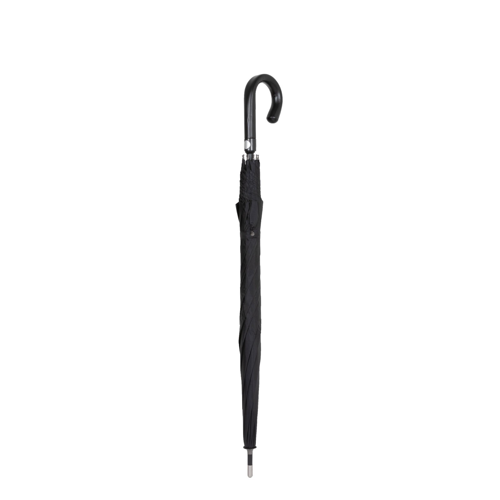 Security umbrella and selfdefense umbrella black J handle with tiny scratches