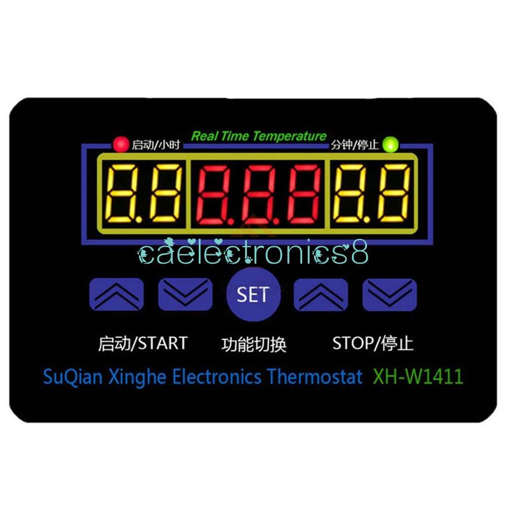 1PCS AC 100-240V 10A LED Digital Temperature Controller Thermostat Control CA