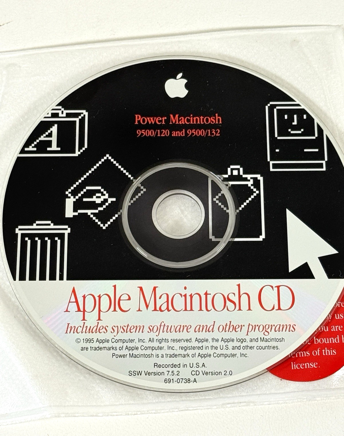 Apple Power Macintosh 9500 Series Install/Restoration CD