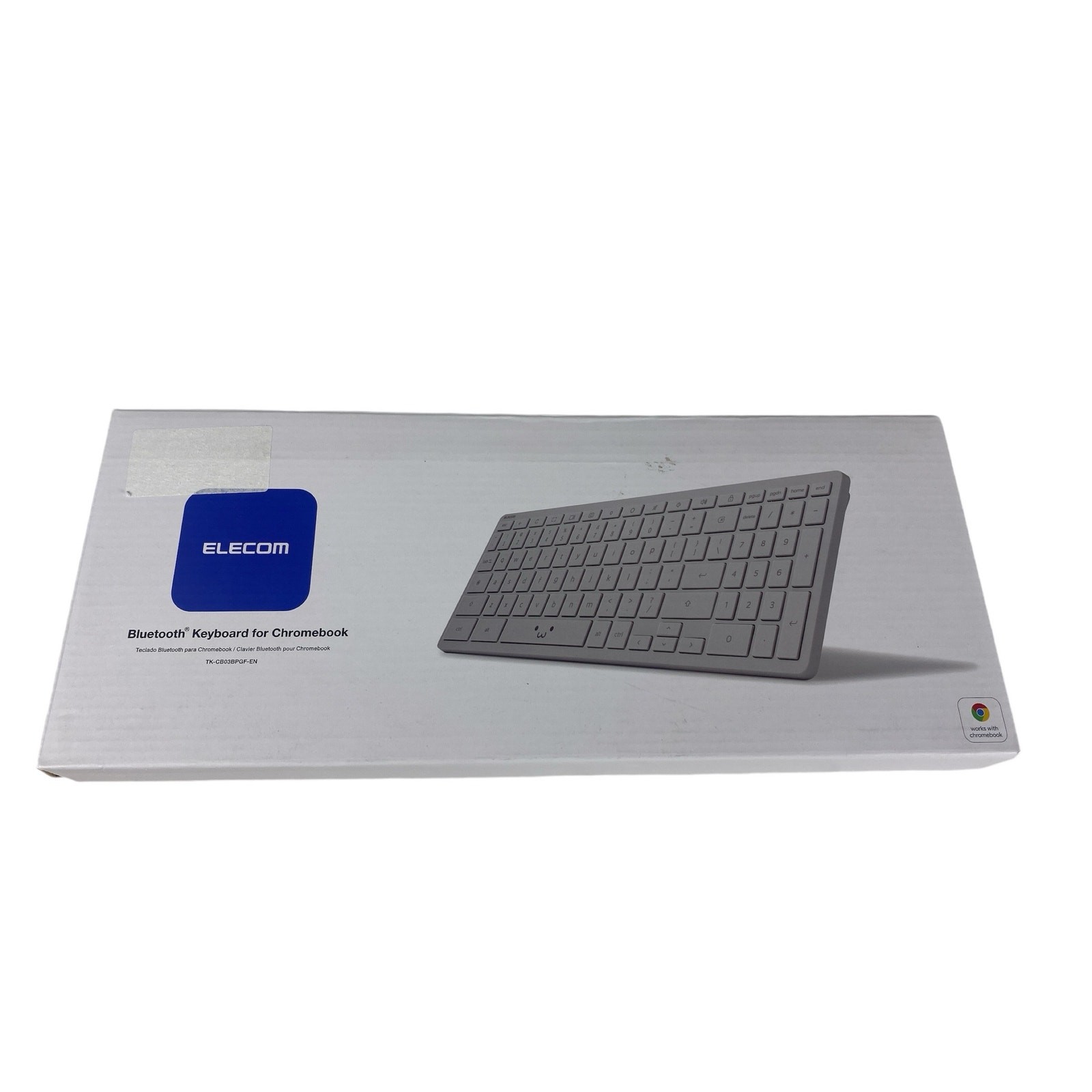 NIB Elcom wireless Bluetooth Key Board for Chromebook Gray