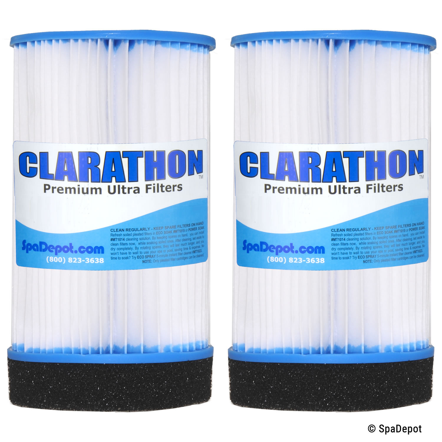 Hot Tub Filter 2-PACK Comfort Line Spa2Go Spa-N-A-Box Snappy EZ Spa Bali LGFPKWS