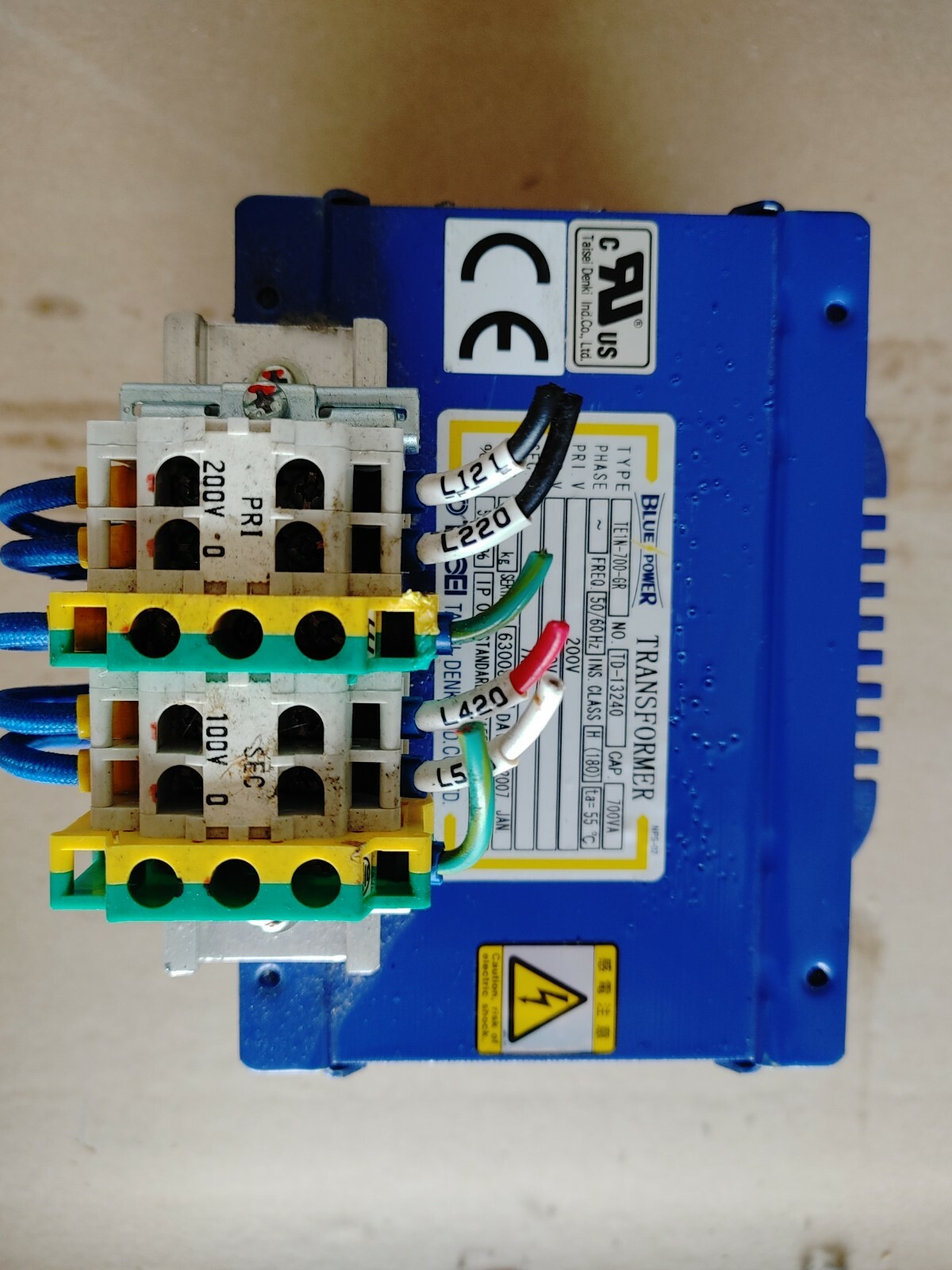 Blue power TE1N-700-GR TD-13240 Power Transformer - Free US Shipping
