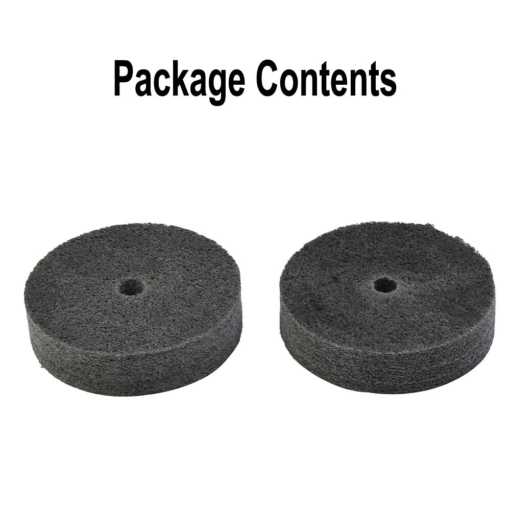 3Inches Nylon Fiber Polishing Wheel Buffing Pad For Polisher Deburring Cleaning