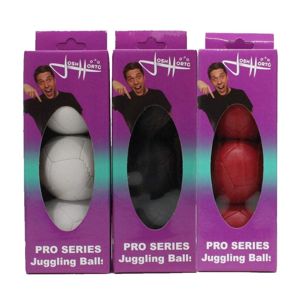 Zeekio Josh Horton Pro Series Juggling Balls - 12-panel, Synthetic Leather - Set