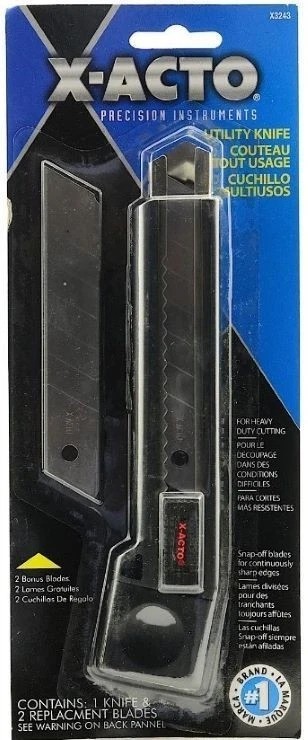 Retractable Heavy-Duty Snap-Off Blade Utility Knife