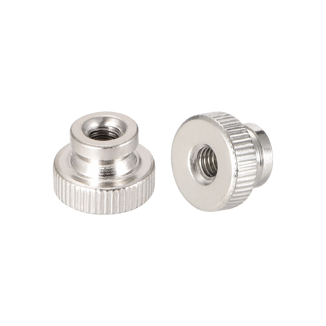 20pcs Knurled Thumb Nuts M4x0.7mm Iron Round Knobs Fasteners for 3D Printer