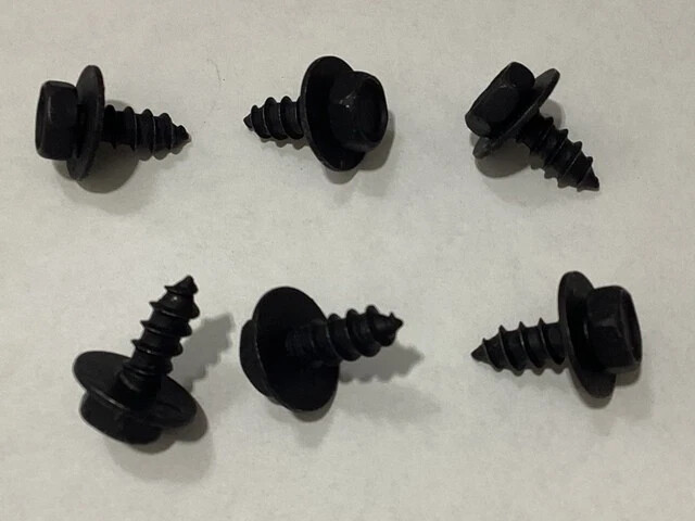 Genuine Toyota 2024 + Tacoma Mudguard Screw 90159-A0053 Pack of 6