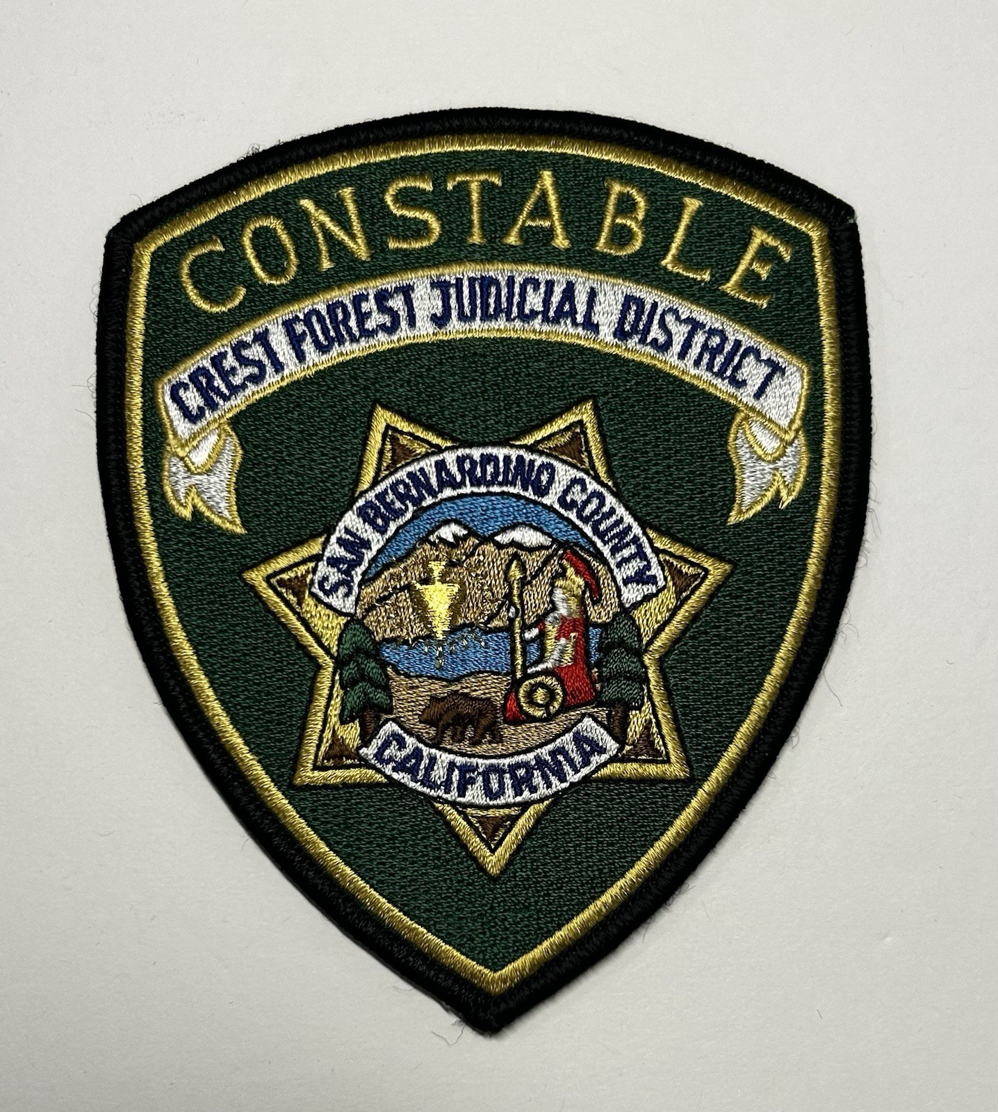 CALIFORNIA CREST FOREST JUDICIAL DIST SAN BERNARDINO COUNTY CONSTABLE #PDD58