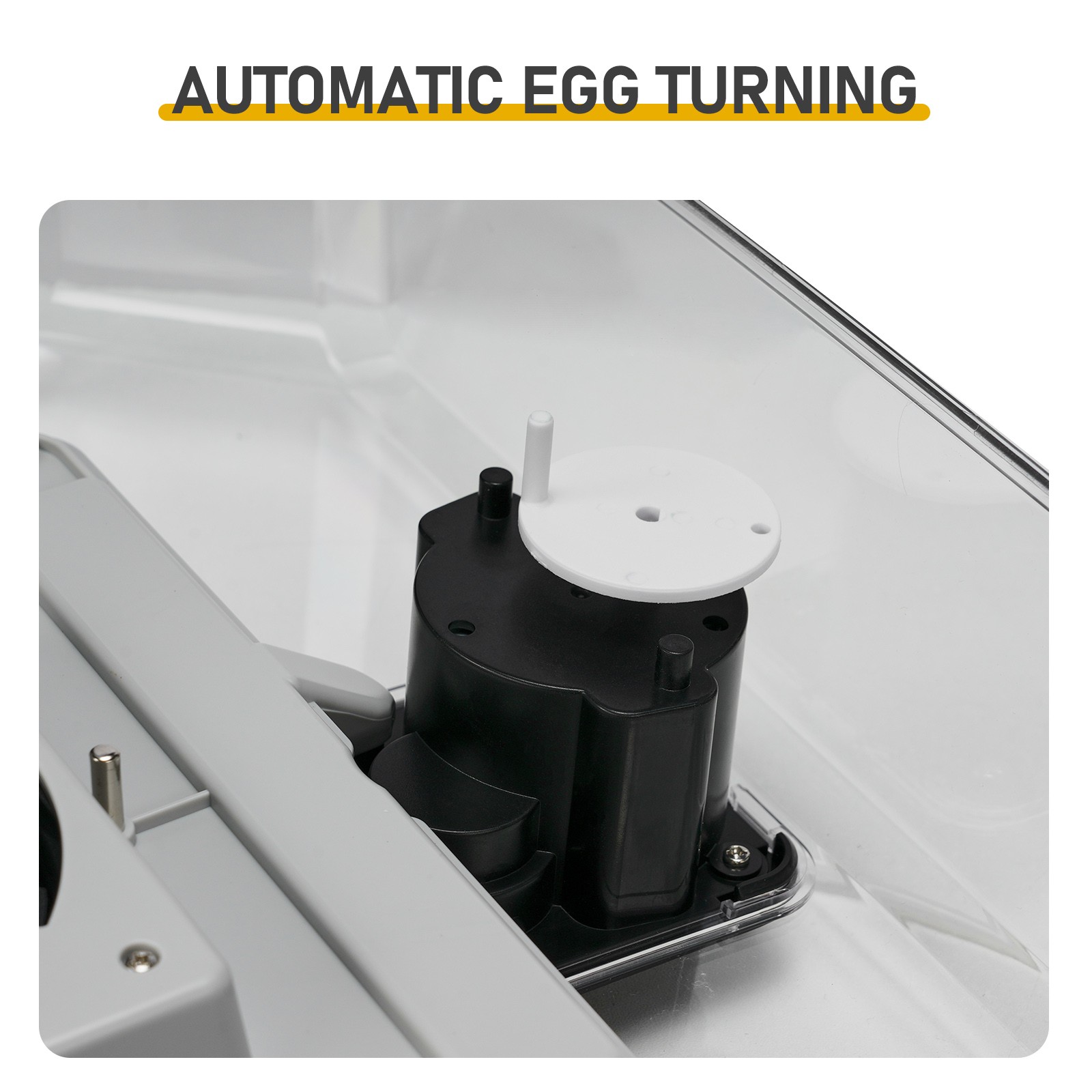 48H Pro 48-Egg Incubator 110V 85W, Fully Automatic Egg Turner, LED Egg Candler~