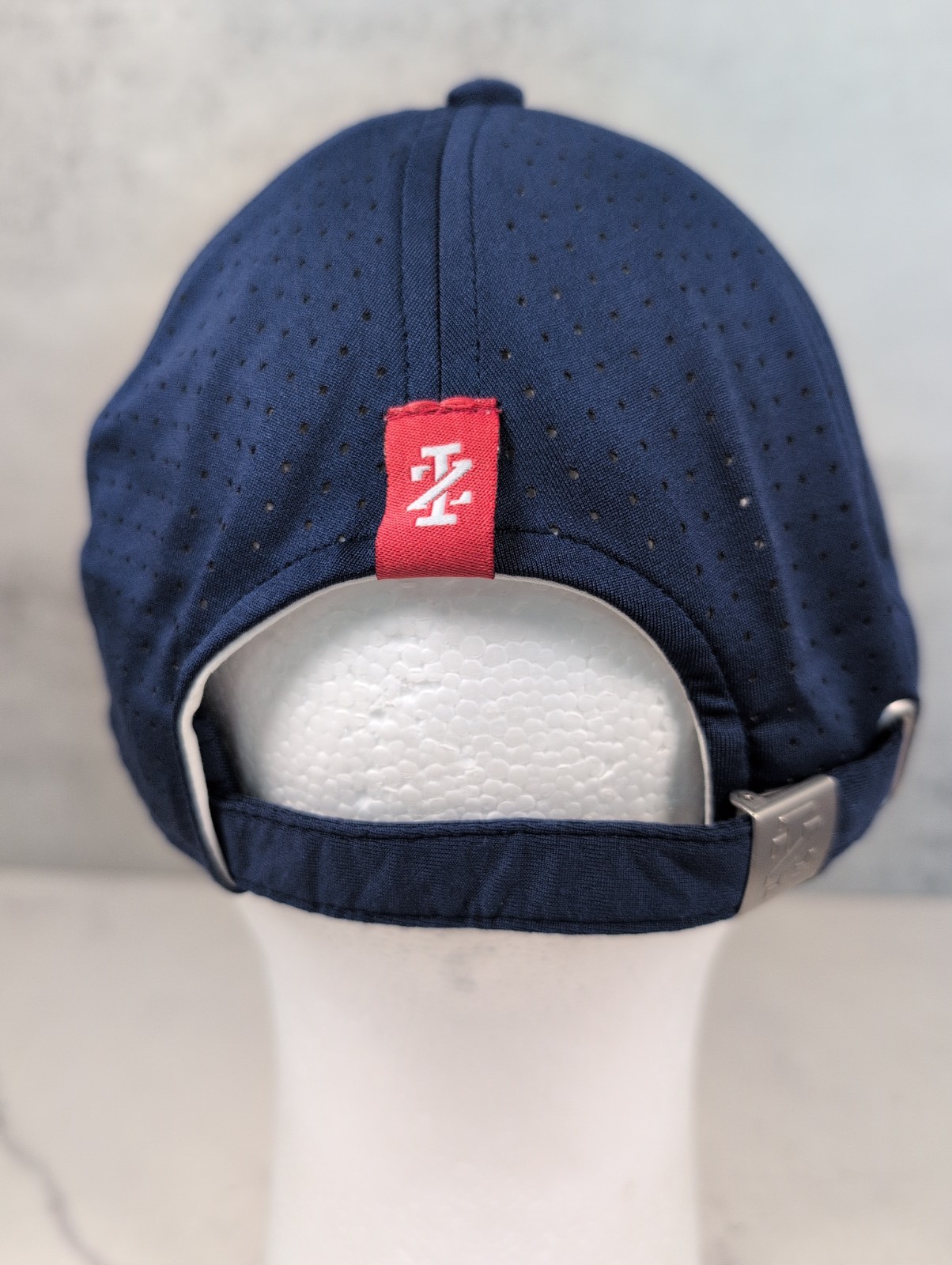 IZOD USA Flag Golf/Baseball Strapback Hat Cap Navy Blue