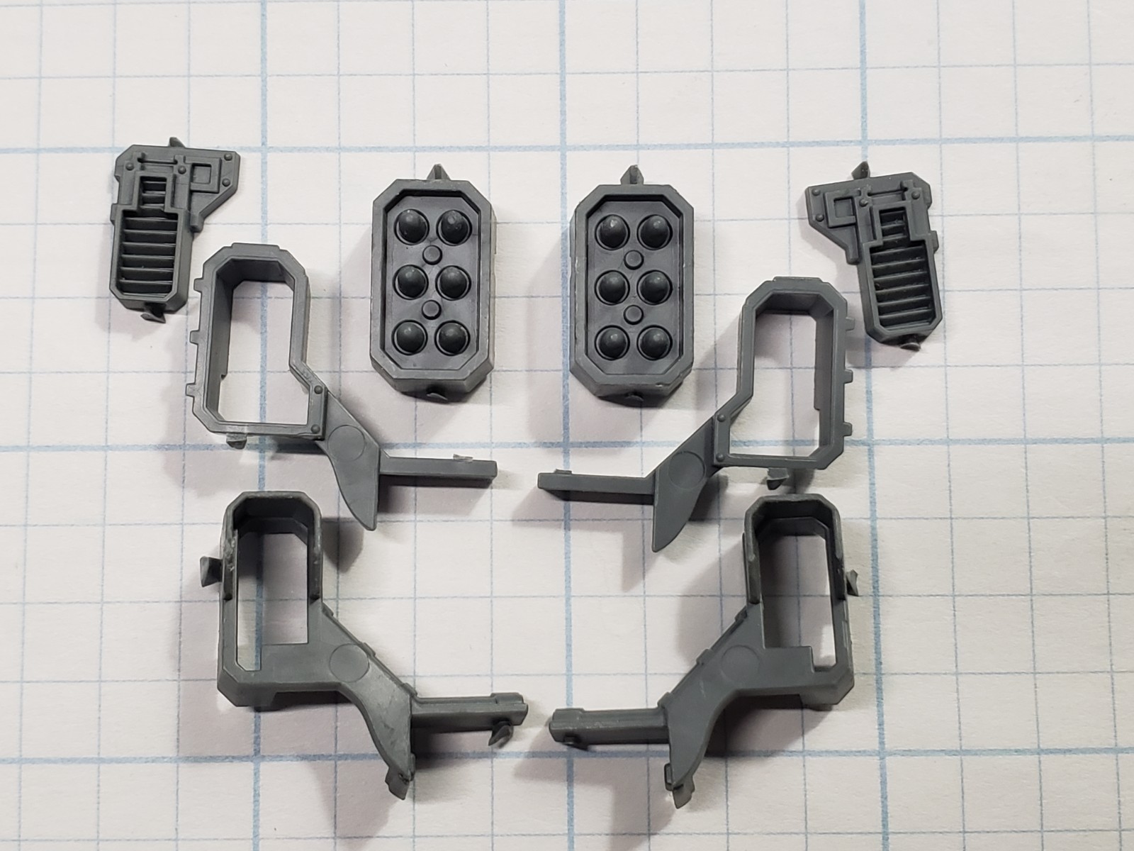 40k Dark Angels Bits OOP Ravenwing Upgrade Land Speeder Typhoon Launcher TL1