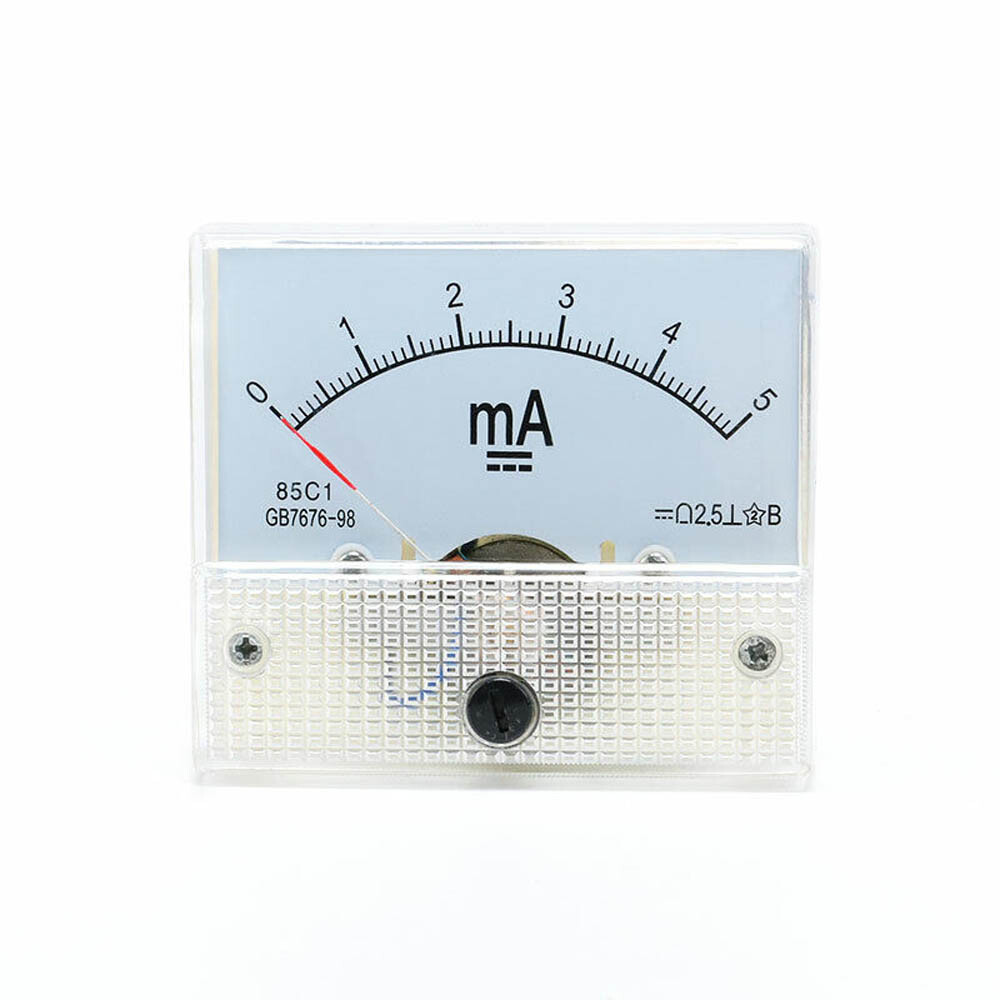 Analog Amp Panel Meter 2-30A DC Ammeter Current 10-50V DC Voltmeter Voltage 85C1