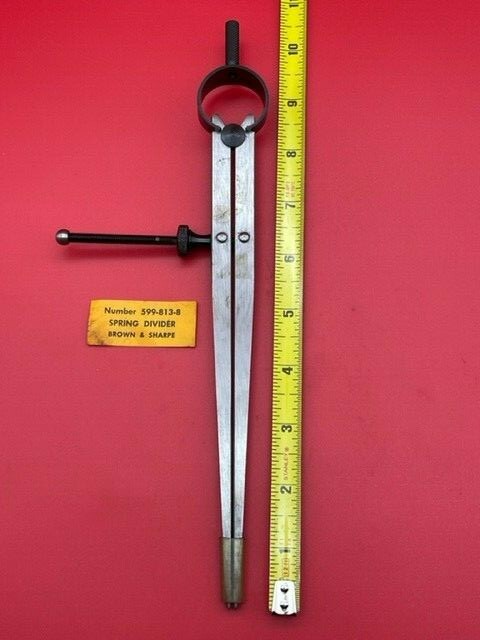 Brown & Sharpe 599-813-8 Spring Divider, 8"   LAST ONE IN STOCK