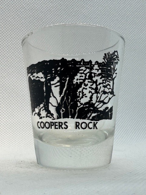 Coopers Rock Clear Standard Shot Glass