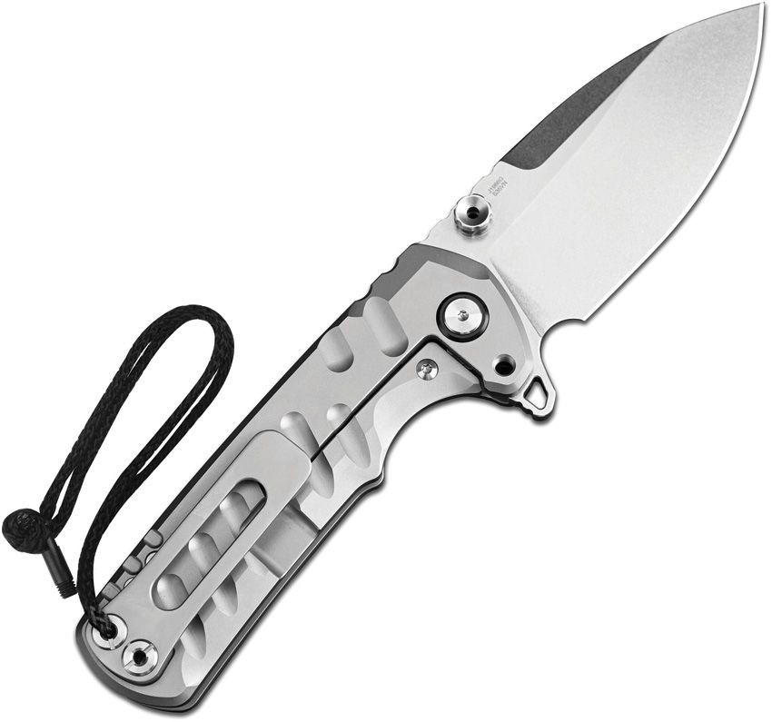 CJRB Tundra Linerlock Gray Folding Knife 3.75in