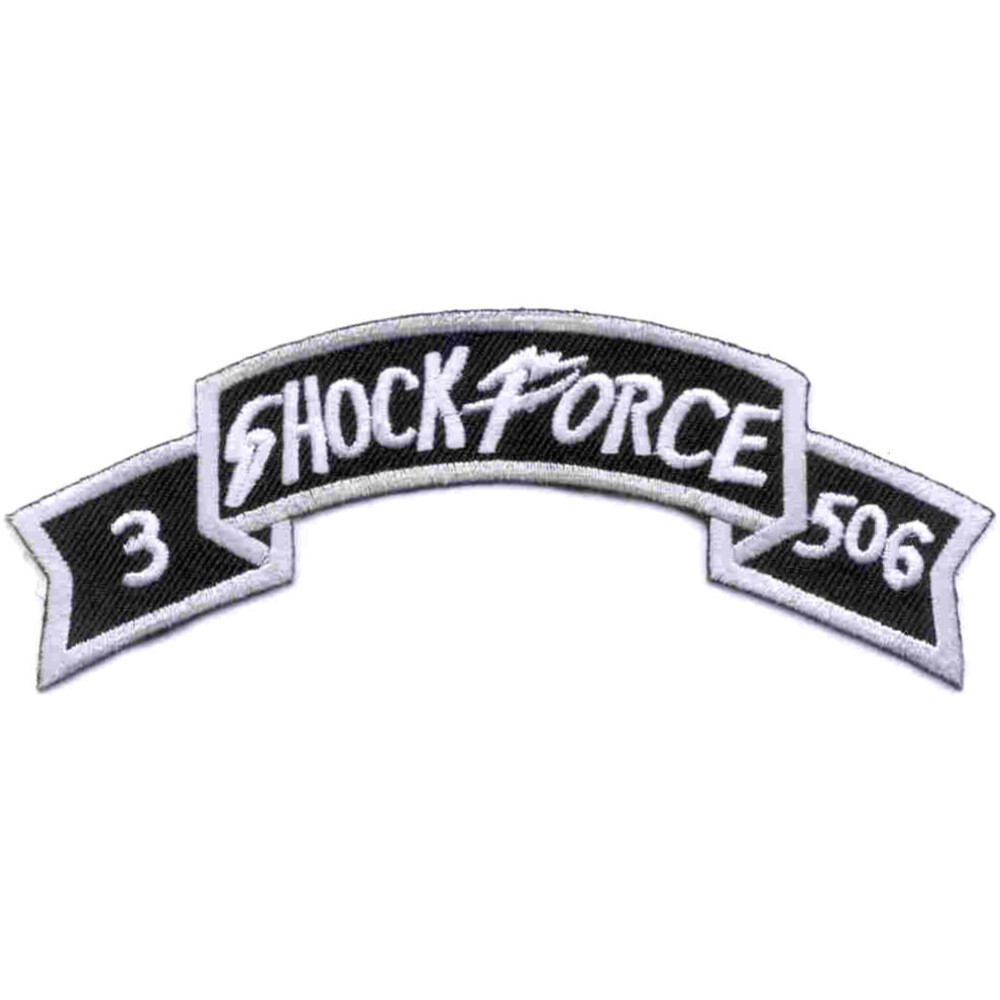 506th Airborne Infantry Regiment 3rd Battalion Patch Rocker - E Version