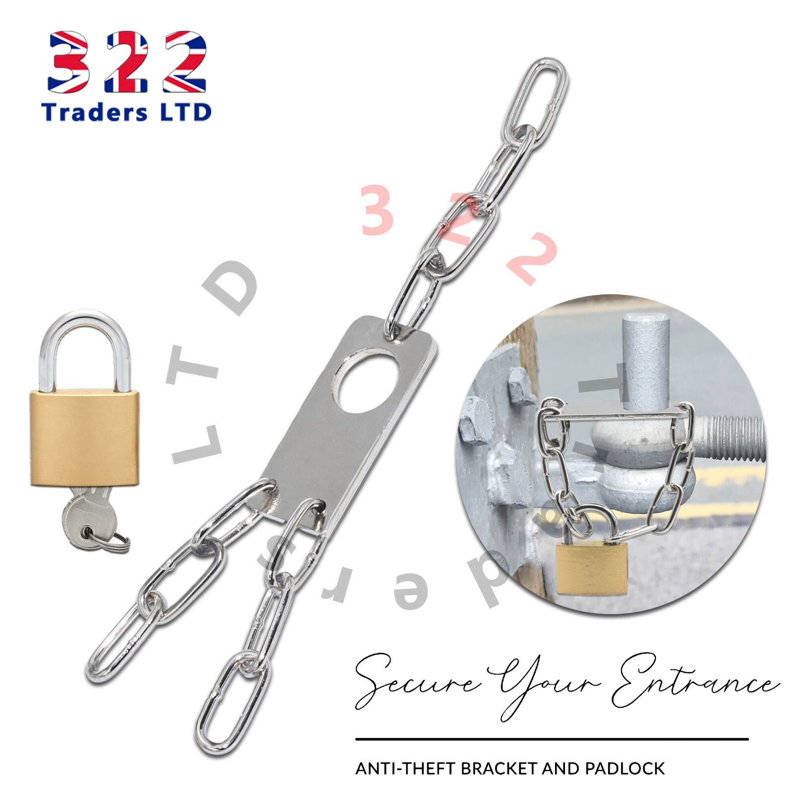 Anti Theft Entrance Stand Gate Hunting Livestock Farm Security Fence
