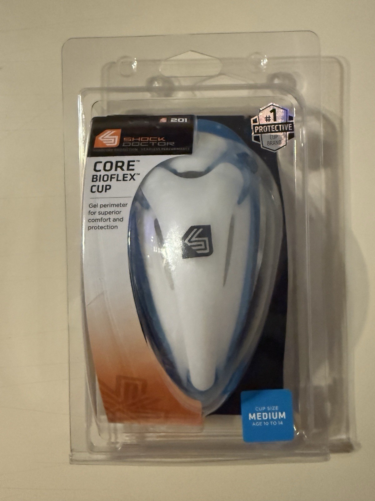 New In Package Shock Doctor Core Bioflex Cup sz M Boys Age 10-14 A27