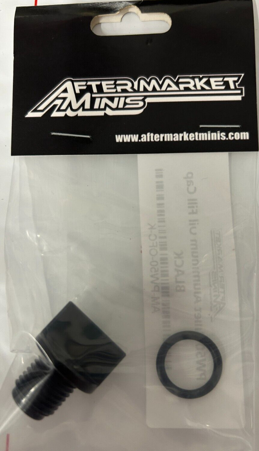 Yamaha PW 50 Aftermarket Minis Billet Aluminum Oil Fil Cap BLACK 4J2-15363-10-00