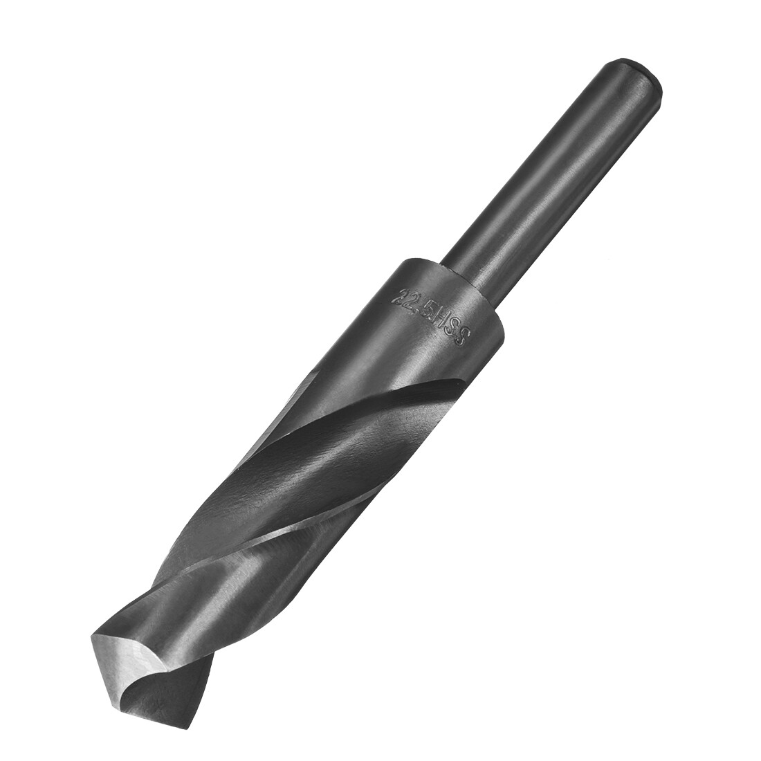 Reduced Shank Drill Bit High Speed Steel HSS Oxide with 1/2 Inch Straight Shank