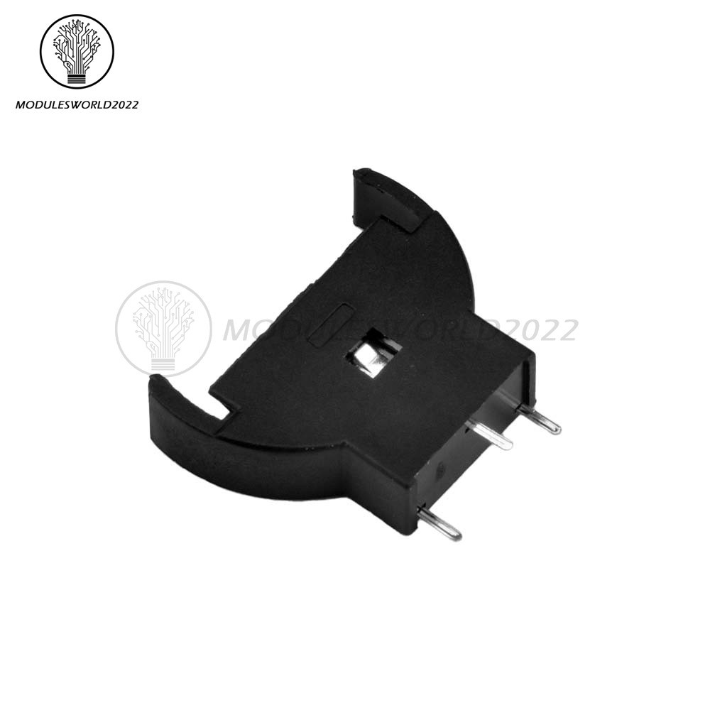 100PCS CR2032 2032 3V Cell Coin Battery Socket Holder Case Sockets Case