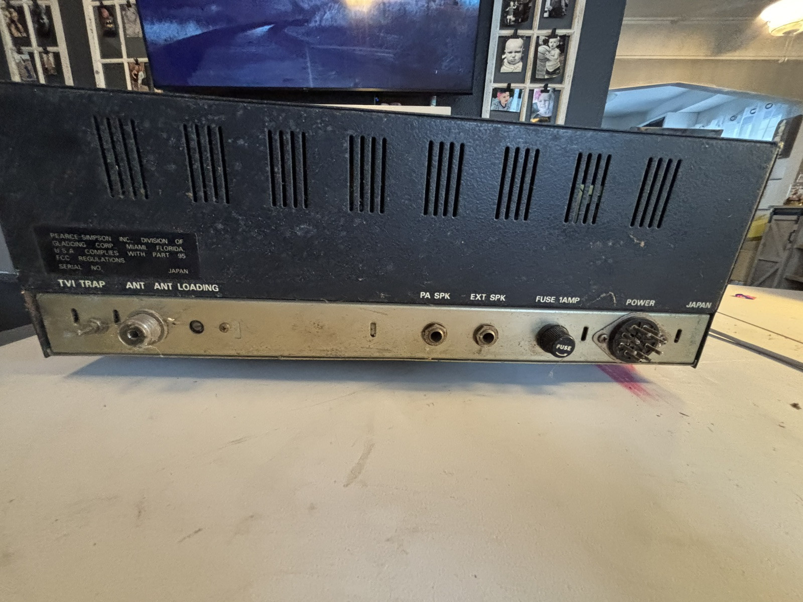 PEARCE SIMPSON BEARCAT 23 CHANNEL BASE CB RADIO