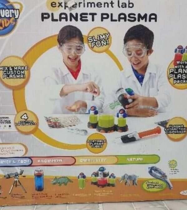 Discovery Kids Experiment Slime Maker Educational Science Lab Planet Plasma Mix