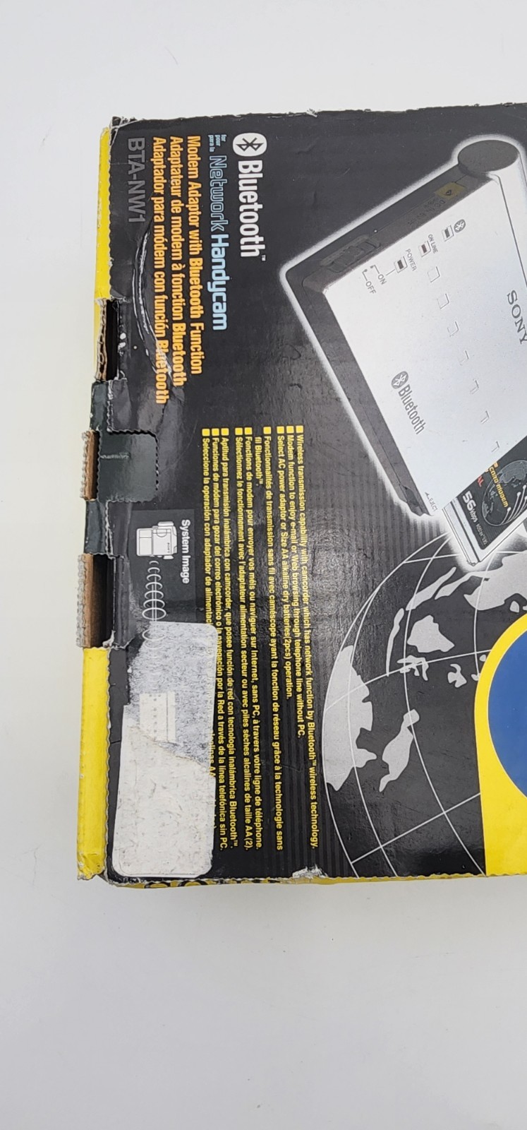 Sony BTA-NW1 Modem Adaptor with Bluetooth Function New Open Box
