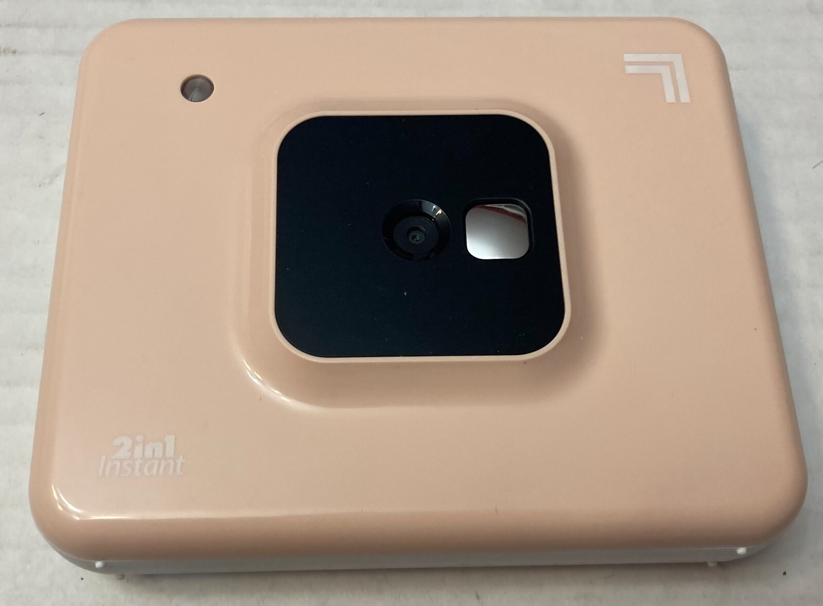 Sharper Image Instant 2-in-1 Square Camera - Bluetooth - Pink LCD Screen Printer