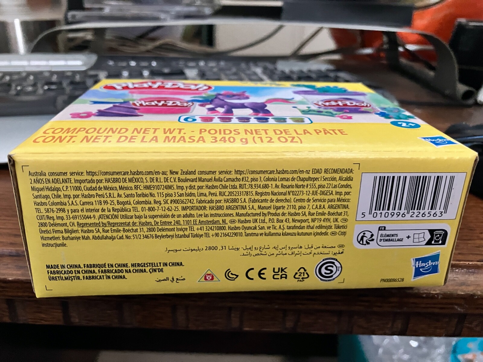 Play-Doh Sparkle Collection 6 Pack Non-Toxic New