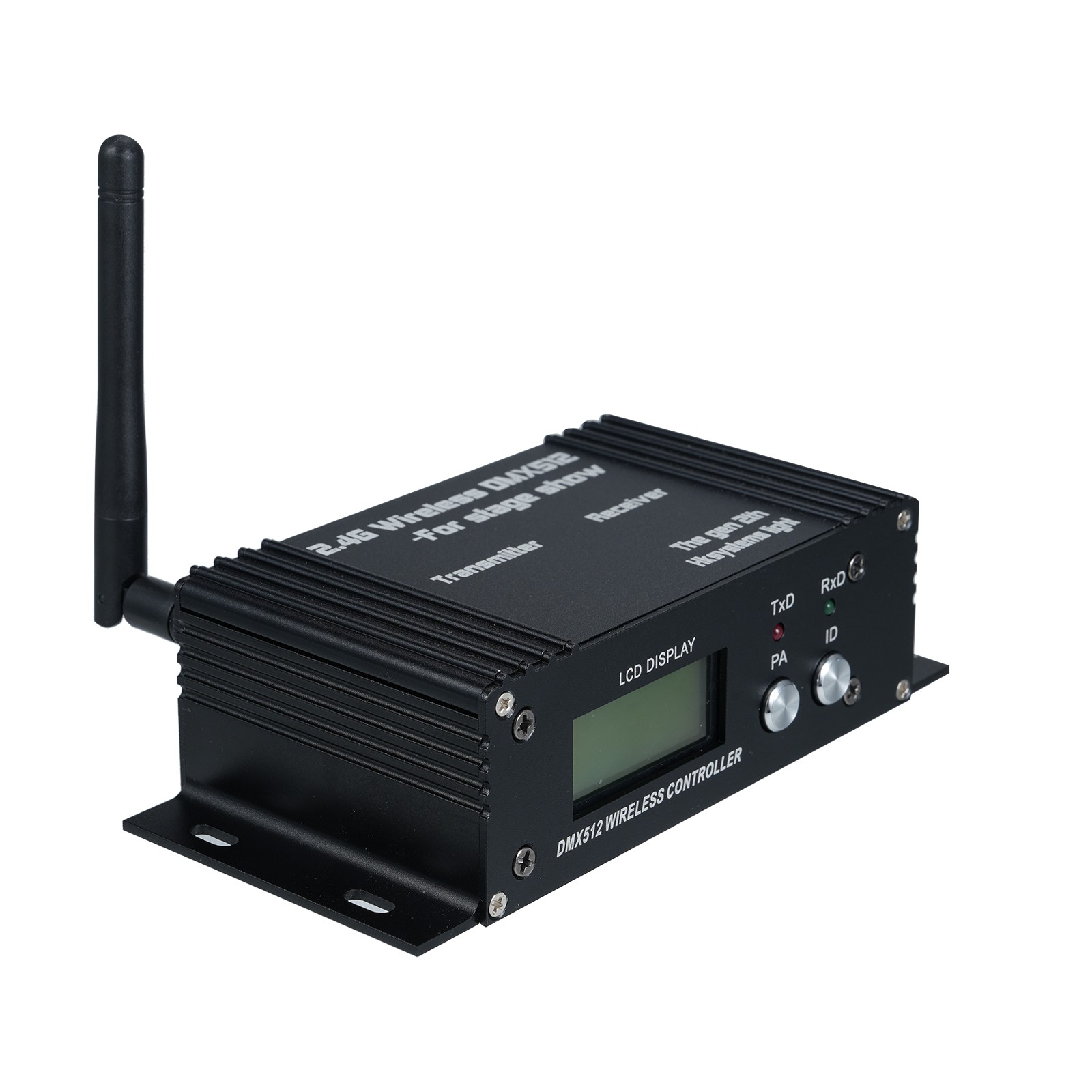 Wireless Transmitter Reliable Stage Light Accessory For Performances Aluminum