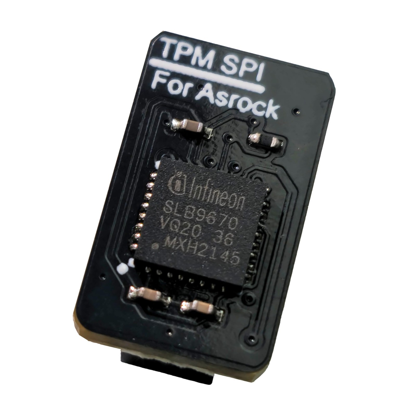 TPM 2.0 Security Module, 14-Pin SPI Interface, Compatible with Asrock Motherboar