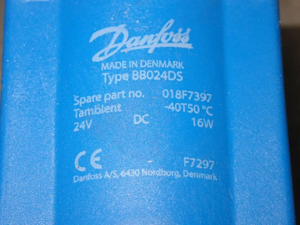 DANFOSS SOLENOID COIL BB024DS