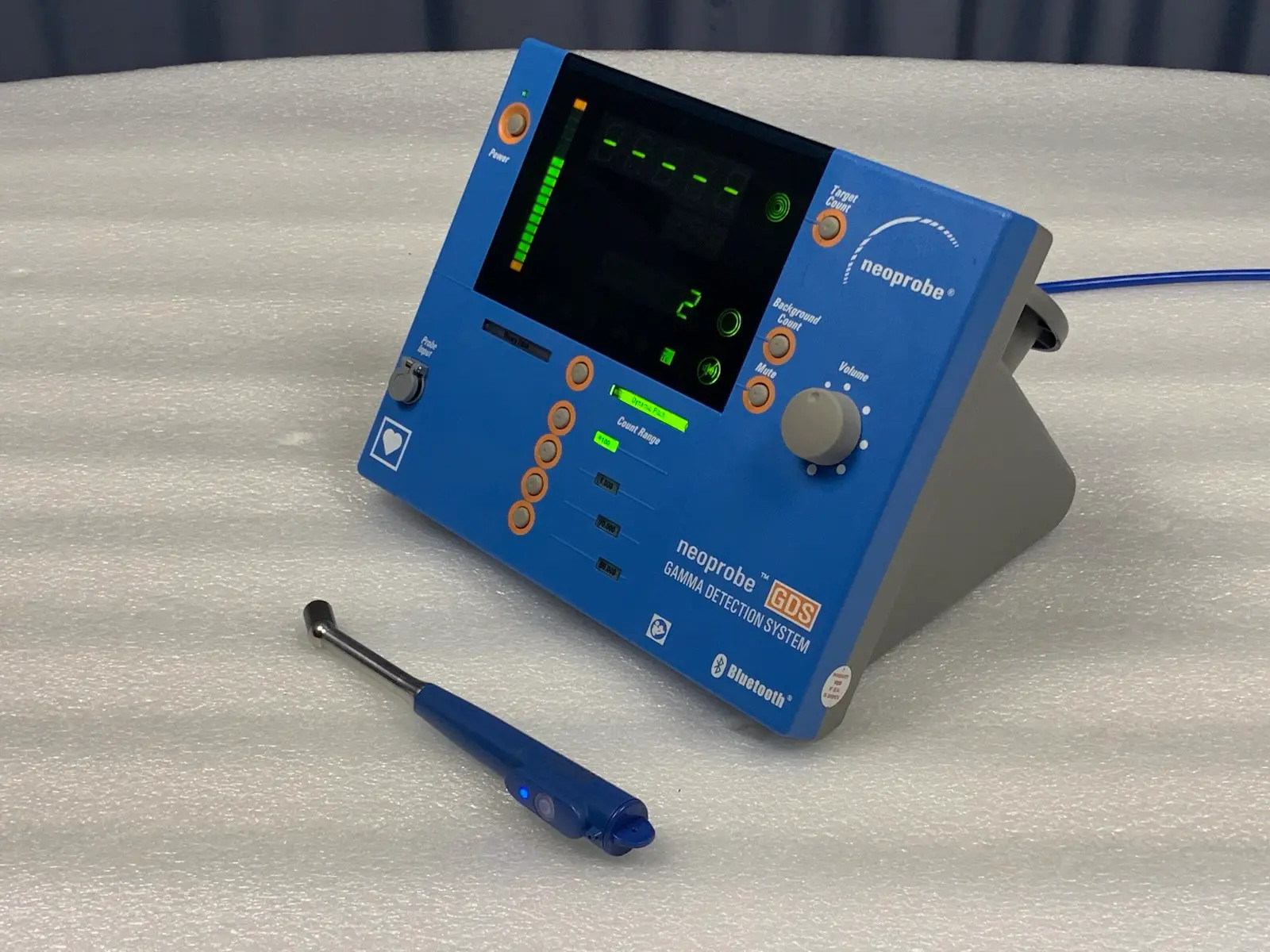 Neoprobe 2300 GDS Gamma Detection System Console w Bluetooth II Wireless Probe